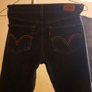 Levi’s 524 too superlow Dark Wash Jeans 27” 5M